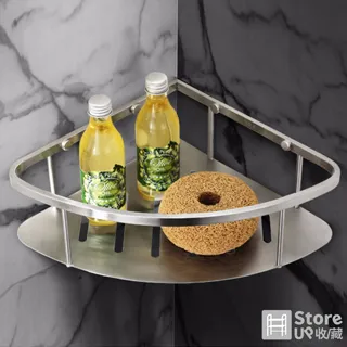 浴室置物架【三角架 加厚款】免打孔 浴室架 太空鋁置物架 浴室三角置物架 無痕貼置物架 歷史價格詳細信息