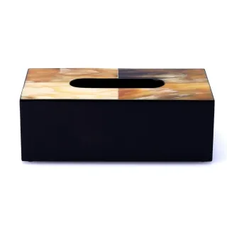 自然奢華系列-黑牛角豪宅加大款-擦手紙巾盒 歷史價格詳細信息