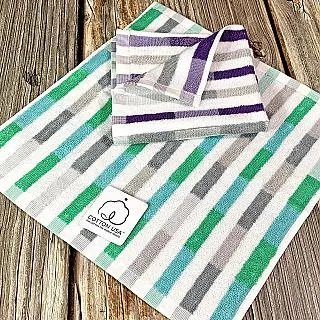 【LIFE 來福牌】方格彩條浴巾 歷史價格詳細信息