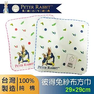 彼得兔紗布無捻精繡童巾(特價) 25x52cm 100%棉 毛巾 童巾 PR671-KT【久大文具】0702 歷史價格詳細信息