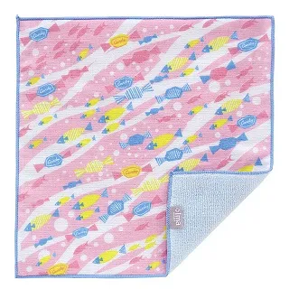 日本Prairiedog 今治三層紗方巾-水色花紋 歷史價格詳細信息