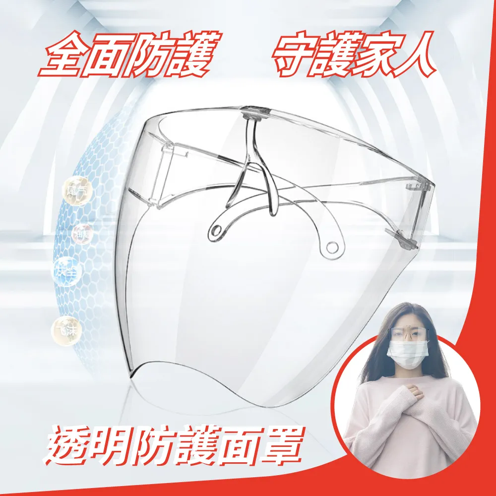 透明防護面罩-成人款(十入組) 歷史價格詳細信息