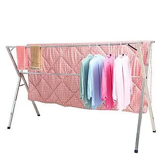 CC018 玫瑰金 X型曬衣架 落地型收納曬衣架 伸縮X型晒衣架 晾衣架 防風掛勾 送摺疊衣架 歷史價格詳細信息