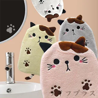 貓咪擦手巾【60188】珊瑚絨擦手巾 掛式擦手巾 吸水擦手巾 吸水毛巾 可愛 超吸水 超萌貓咪 毛巾 浴室擦手 歷史價格詳細信息