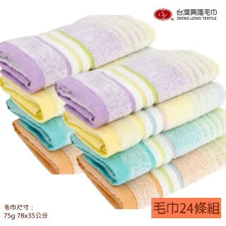 【台灣興隆毛巾製】橫紋雙層棉紗雙人毛巾被-藍條紋 (單條) 歷史價格詳細信息