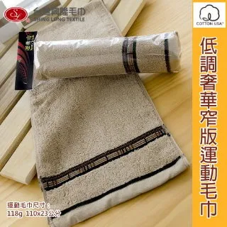 台灣製毛巾 窄版素色運動毛巾 27X108cm 純棉 輕薄款 達興織造 歷史價格詳細信息