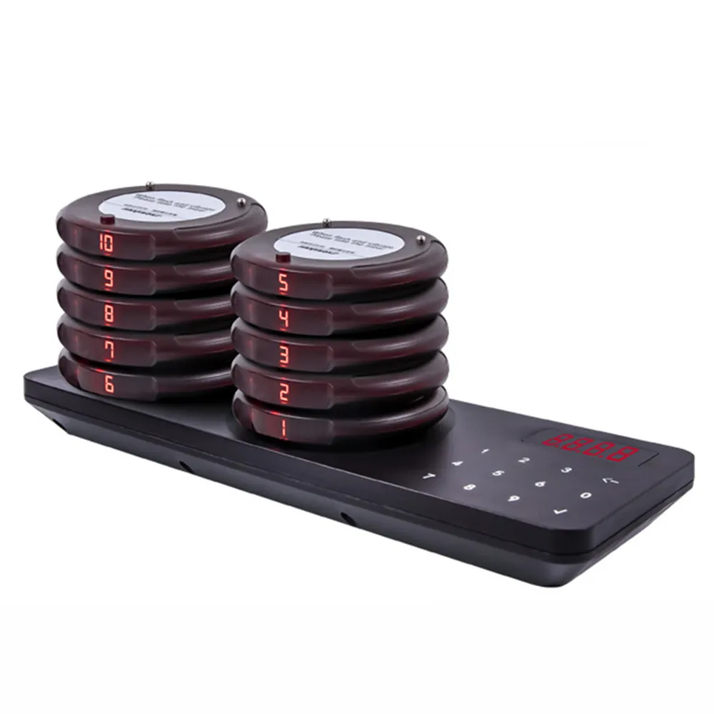 【集集客】無線取餐器 取號機 震動取餐 可客製 製取餐叫號機 餐廳呼叫器 免排隊叫號 多款式可選 歷史價格詳細信息