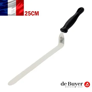 法國【de Buyer】畢耶配件『FKO碳纖握柄系列』不鏽鋼彎角抹刀/果醬刀9cm 歷史價格詳細信息