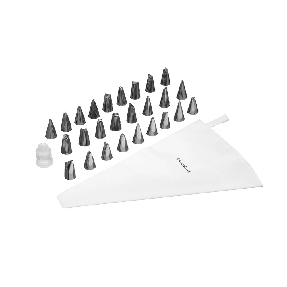 KitchenCraft 轉接頭+8花嘴擠花袋組 歷史價格詳細信息