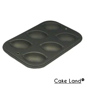 日本【Cake Land】檸檬型瑪德蓮蛋糕模6P 歷史價格詳細信息