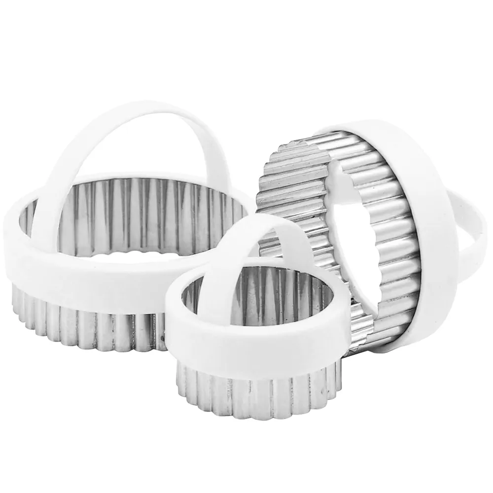 KitchenCraft 提把餅乾壓模3件(波浪) 歷史價格詳細信息