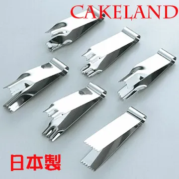 日本CAKELAND烘培花樣造型鑷子(6入) 價格比較,價格查詢,歷史價格詳細信息