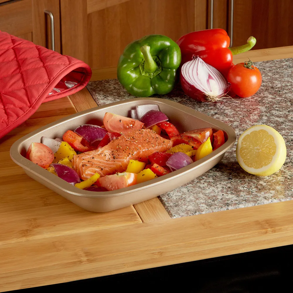 Premier 長方不沾深烤盤(金33cm) 歷史價格詳細信息