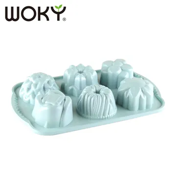 【WOKY沃廚】La Douceur 法式粉彩系列蛋糕模_造型6入型(181) 歷史價格詳細信息