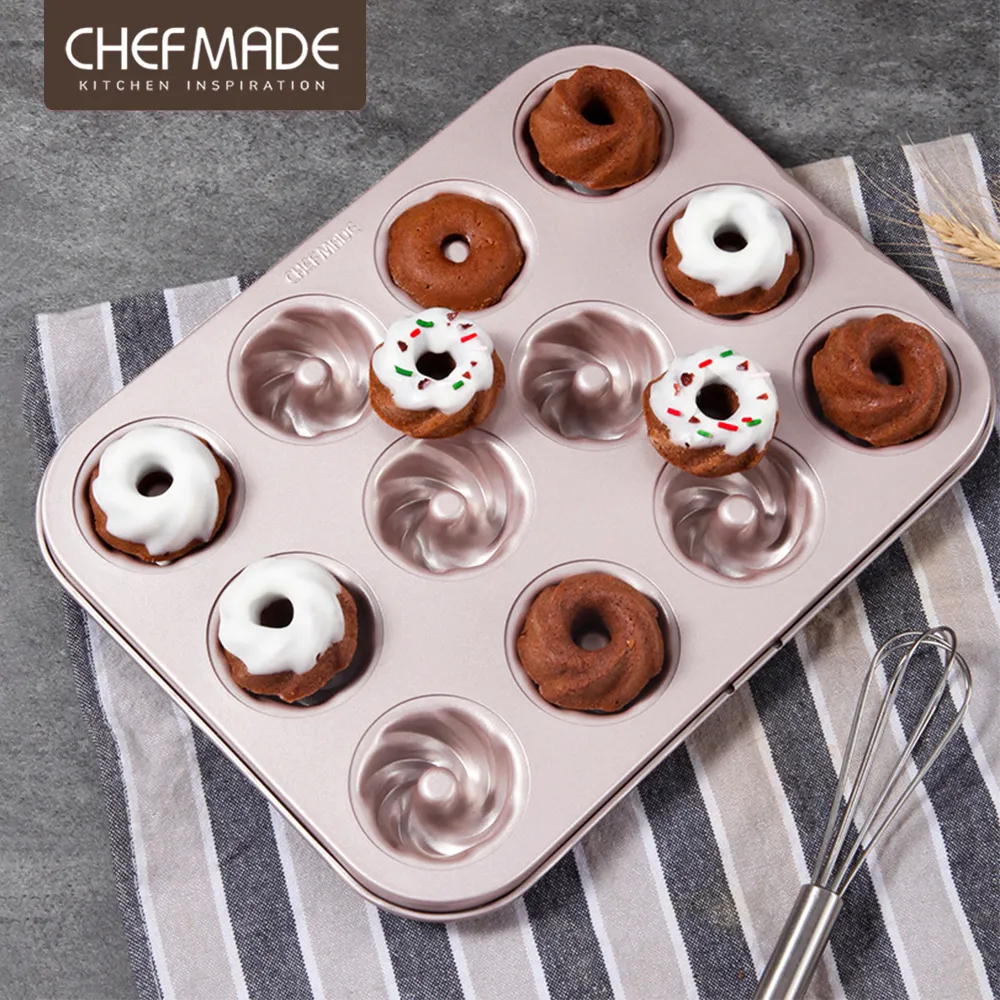 【美國Chefmade】甜甜圈造型 6連不沾烤模-3花款(CM058) 歷史價格詳細信息