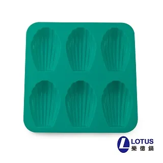 【LOTUS】瑪德蓮貝殼蛋糕6入軟烤模-蘋果綠 歷史價格詳細信息