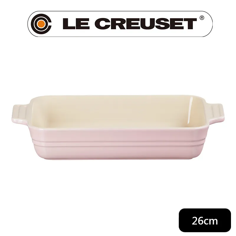 【Le Creuset】瓷器長方盤25cm(薰衣草/亮粉/海岸藍 3色選1) 歷史價格詳細信息