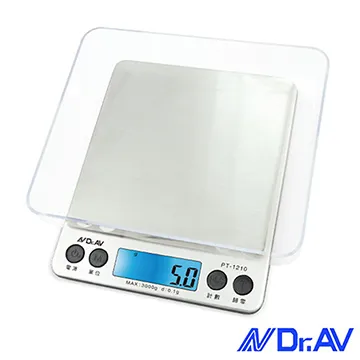 【Dr.AV】大秤盤精準 電子秤(PT-1210) 歷史價格詳細信息