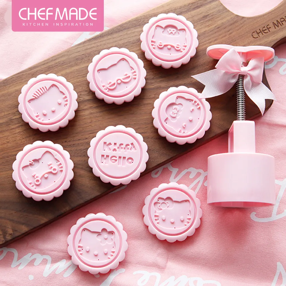 【美國Chefmade】Hello kitty 凱蒂貓造型 烘焙餅乾壓模-4入組(CM080) 歷史價格詳細信息