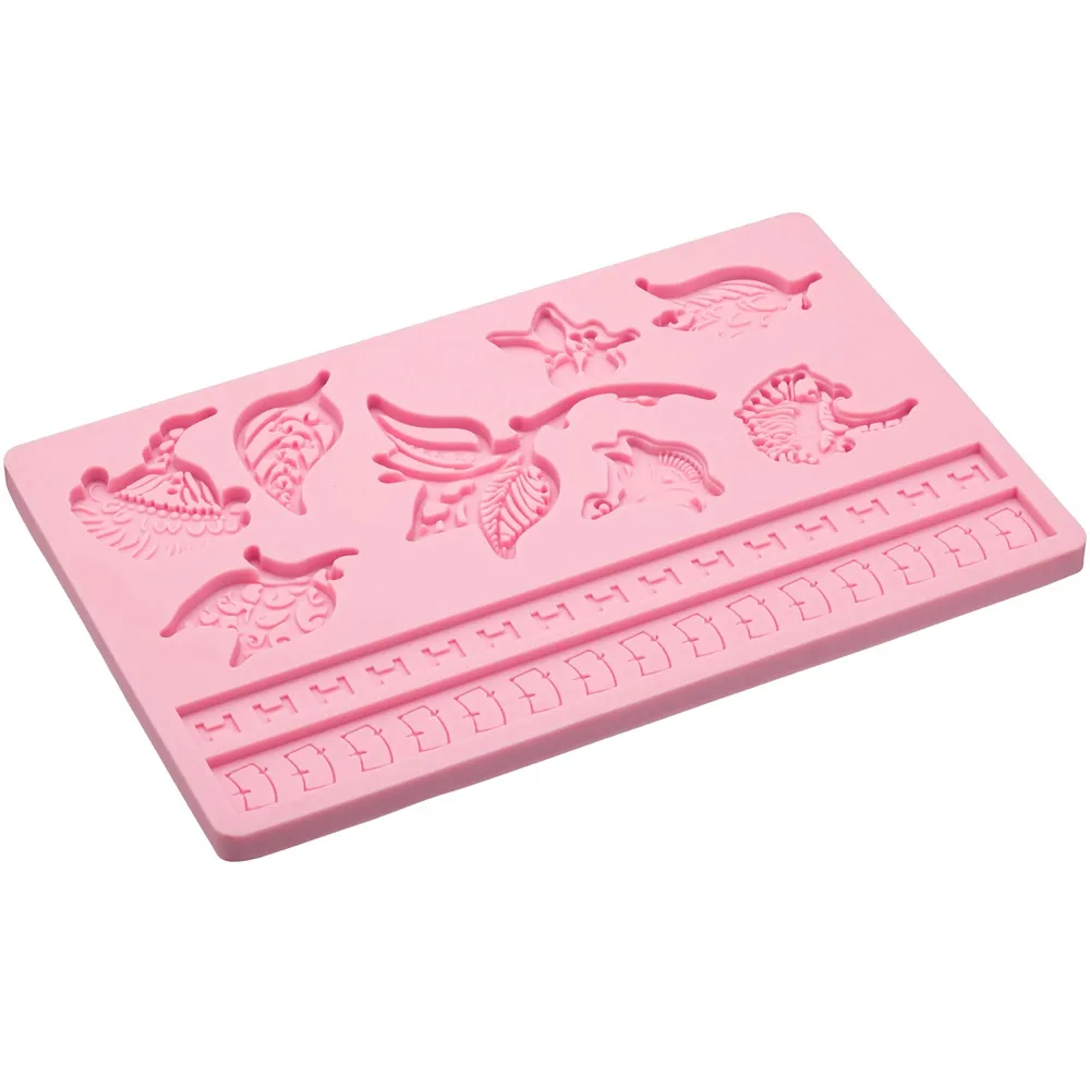 Sweetly 翻糖推壓模3件(海芋葉) 歷史價格詳細信息