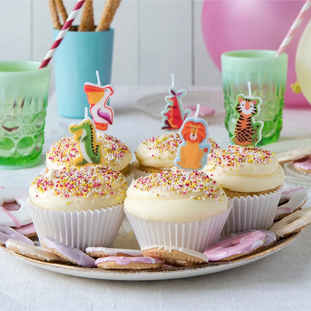 Rex LONDON 造型生日蠟燭6入(老虎) 歷史價格詳細信息