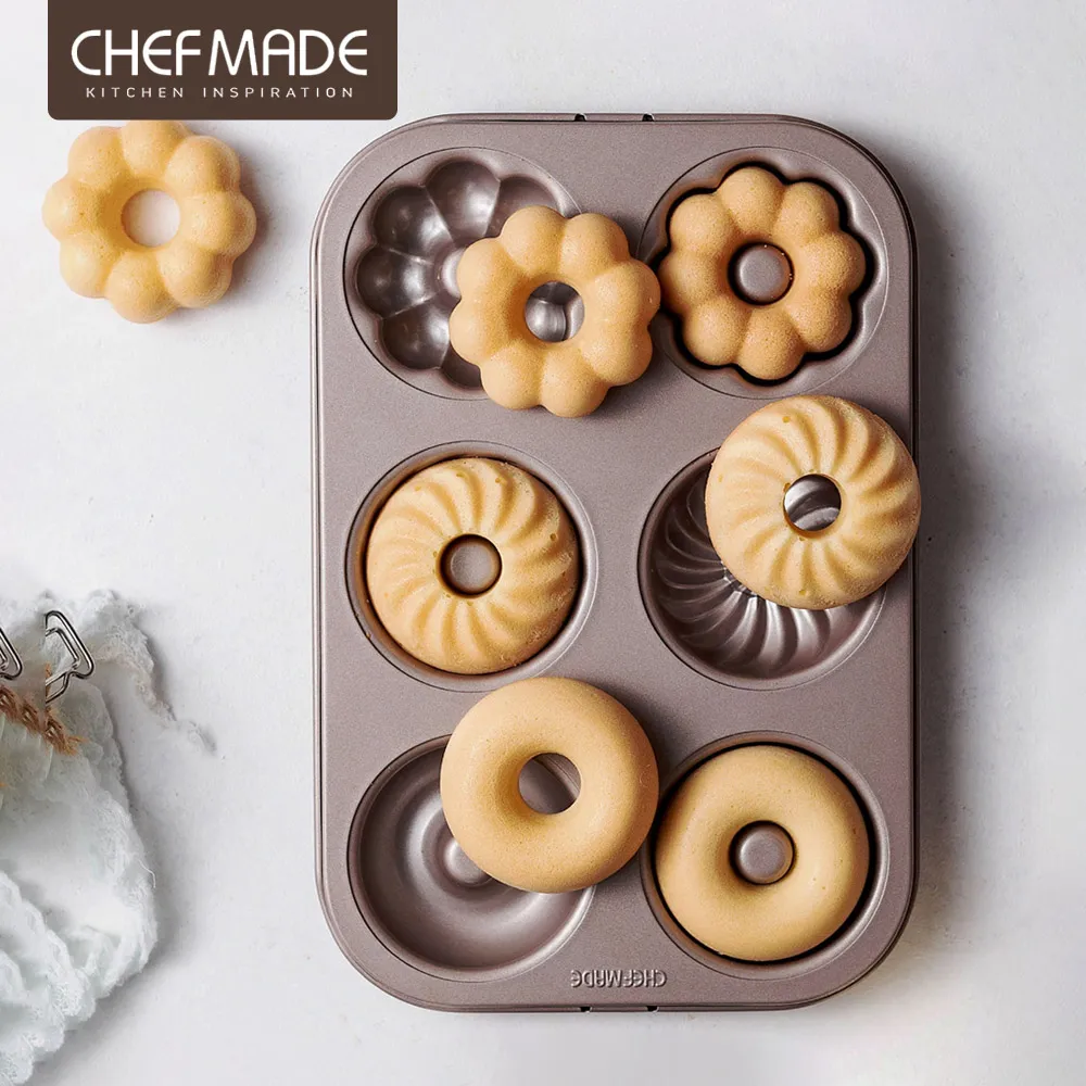 不沾6連蛋糕烤盤貝殼香蕉貓咪貓爪小豬小魚小熊愛心烤箱烤盤 6連碳鋼烤盤 DIY西點麵包模具 烘焙模具 歷史價格詳細信息