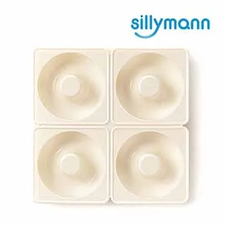 【韓國sillymann】100%鉑金矽膠氣炸鍋烤箱方形烘烤籃(L)-1750ml-奶油白 歷史價格詳細信息