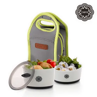 【韓國sillymann】 100%鉑金矽膠餐盒三件組+兒童餐具套裝組(附防塵盒)-綠 歷史價格詳細信息