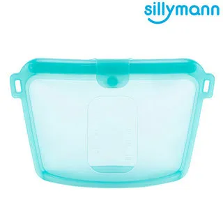 【韓國sillymann】100%鉑金矽膠密封袋2入組-350ml*1+700ml*1(可用於烹飪加熱可保鮮存放可沸水高溫清潔消毒) 歷史價格詳細信息