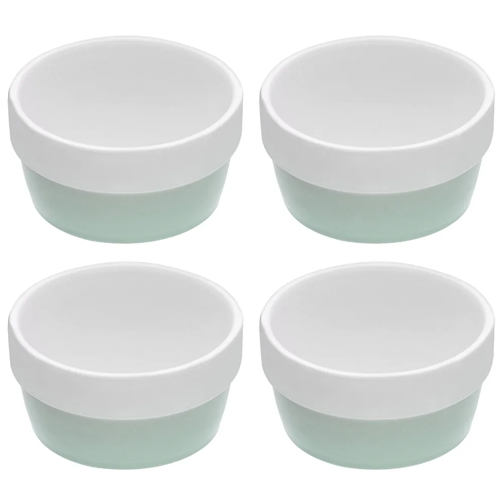 KitchenCraft 陶製布丁烤杯4入(復古藍) 歷史價格詳細信息