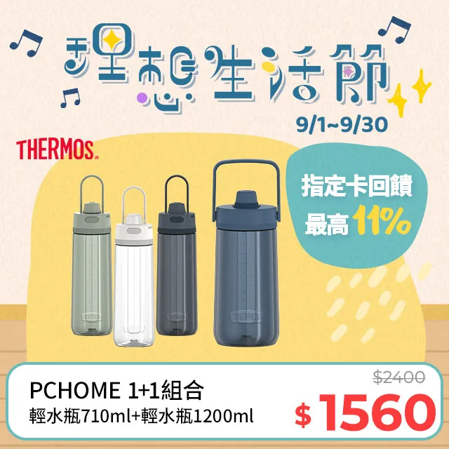 【THERMOS 膳魔師】輕水瓶1200ml-酷洛米(TCSS-1200BP-KU) 歷史價格詳細信息