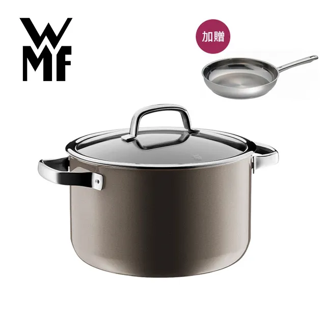 【德國WMF】WMF Fusiontec 低身湯鍋 24cm 4.4L (鉑灰色) 歷史價格詳細信息