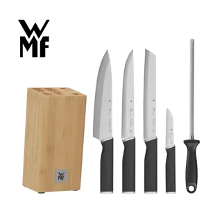 【德國WMF】KINEO 刀具六件套組 ( 含刀座 / 磨刀器 ) 歷史價格詳細信息