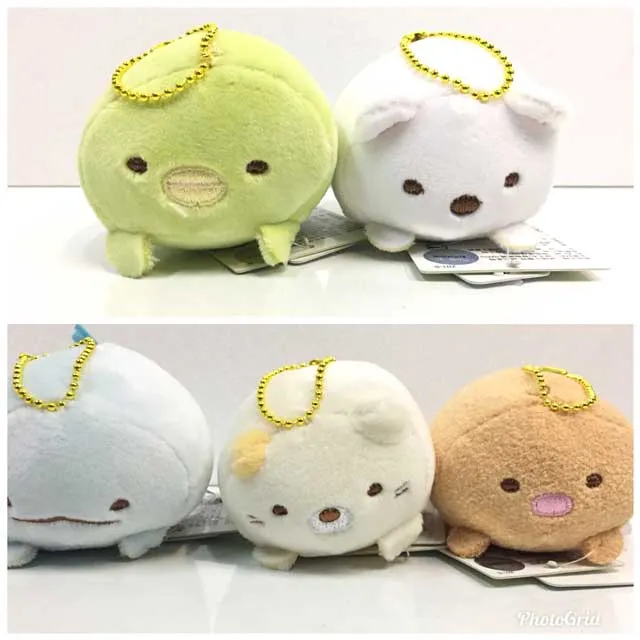 3吋 角落生物 SAN-X迷你版 角落抱布偶 蜥蜴 貓咪 白熊 企鵝 角落小夥伴 吊飾娃娃 角落娃娃吊飾 歷史價格詳細信息