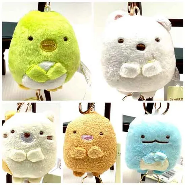 3吋 角落生物 SAN-X迷你版 角落抱布偶 蜥蜴 貓咪 白熊 企鵝 角落小夥伴 吊飾娃娃 角落娃娃吊飾 歷史價格詳細信息