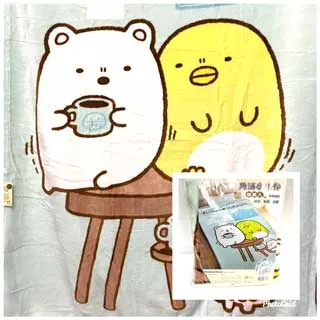 角落小夥伴 咖啡杯 米黃 單人 雙人 加大 床包 枕頭套 薄被套 涼被 兩用被 枕頭 正式授權 台灣製造 歷史價格詳細信息