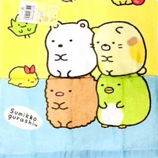 角落小夥伴印花童巾(28x53cm)1入【小三美日】顏色隨機出貨 D155703 歷史價格詳細信息