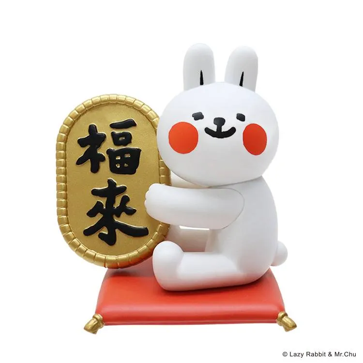 【研達 YENDAR】懶散兔與啾先生招財公仔 [兩款一組] 歷史價格詳細信息