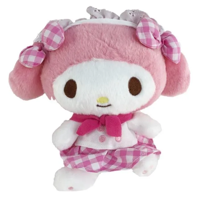 小禮堂 美樂蒂 絨毛吊飾 玩偶吊飾 玩偶鑰匙圈 包包吊飾 (粉 溫泉澡堂) 歷史價格詳細信息