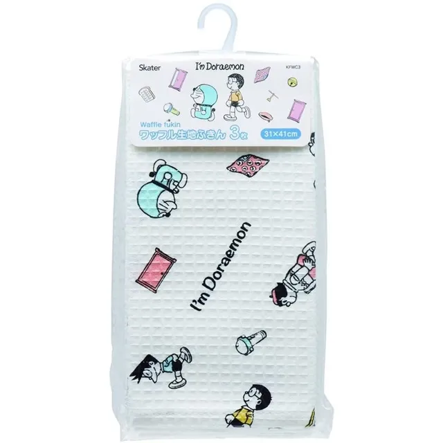哆啦A夢 棉紗抹布3入組 30x30cm (白滿版款) 歷史價格詳細信息