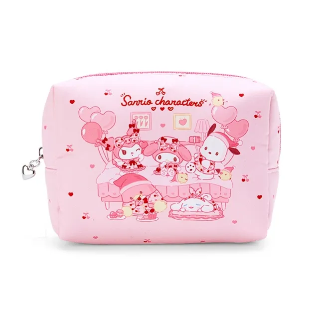 Sanrio 方形透明化妝包 PVC收納包 酷企鵝 圓點 933201 歷史價格詳細信息