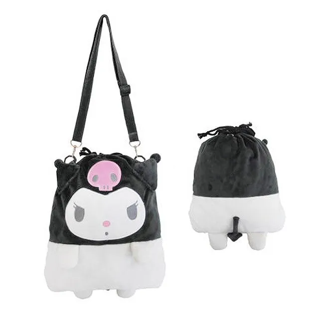 小禮堂 酷洛米 迷你造型絨毛玩偶桌 布偶桌 玩偶配件 玩偶展示 (紫 大臉) 歷史價格詳細信息