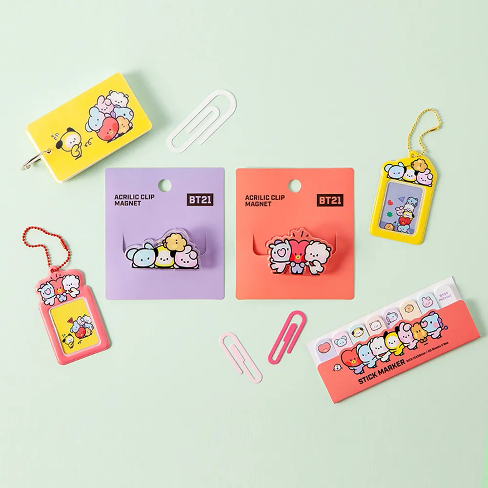 BTS BT21 夾子 磁鐵夾 冰箱 磁吸 防彈少年團 價格比較,價格查詢,歷史價格詳細信息