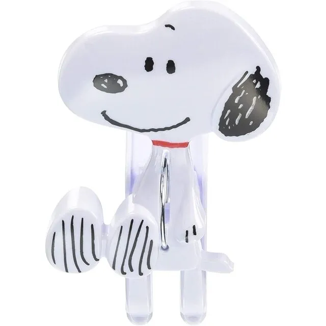 〔小禮堂〕史努比 造型貼紙組《粉白.側坐》裝飾貼.黏貼用品 歷史價格詳細信息