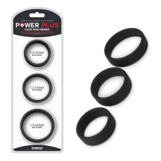 【樂谷精選】POWER PLUS矽膠套環3入(厚)-黑 歷史價格詳細信息