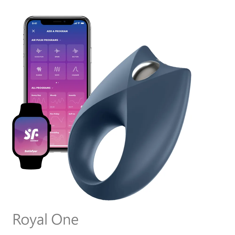 德國Satisfyer Royal One 智能男士精力環 「Toy玩具工廠｜十五年保固」 歷史價格詳細信息