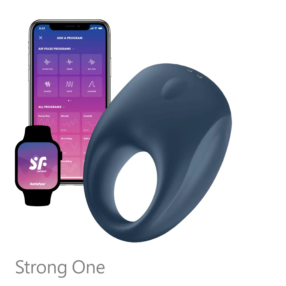 德國Satisfyer Strong One 智能男士精力環 現貨 廠商直送 歷史價格詳細信息