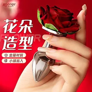【謎姬精選】花朵造型鋅合金後庭肛塞-紅 歷史價格詳細信息