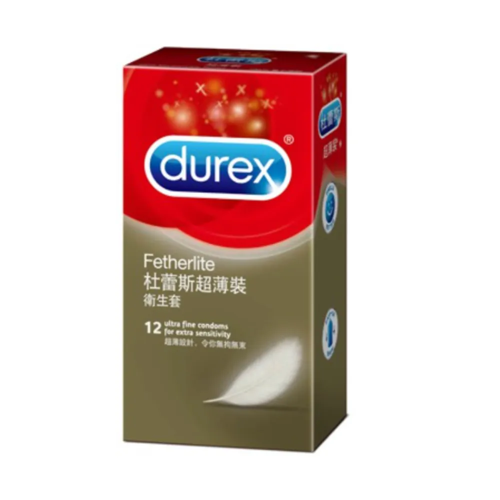 Durex杜蕾斯-超薄裝12入+雙悅愛潮12入保險套 歷史價格詳細信息
