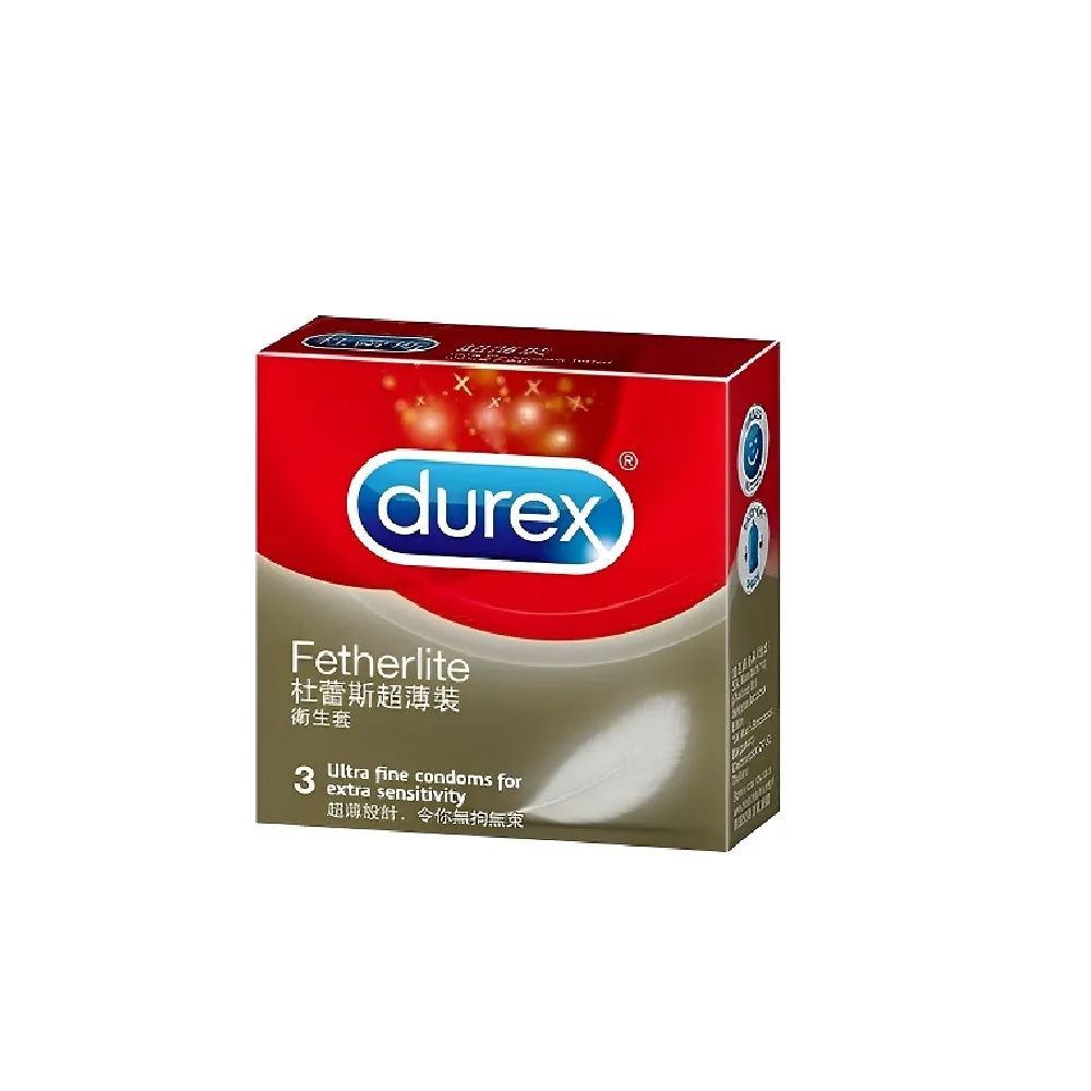 【Durex杜蕾斯】超薄裝保險套(3入、12入) 歷史價格詳細信息